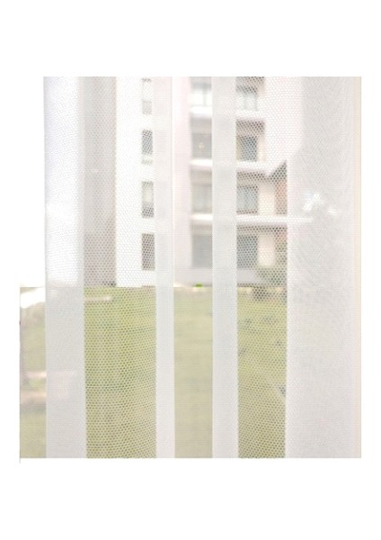 Grek Tül Perde Petek Zemin 1/2.5 Normal Pile - Ekru 580 x 200 cm modelleri