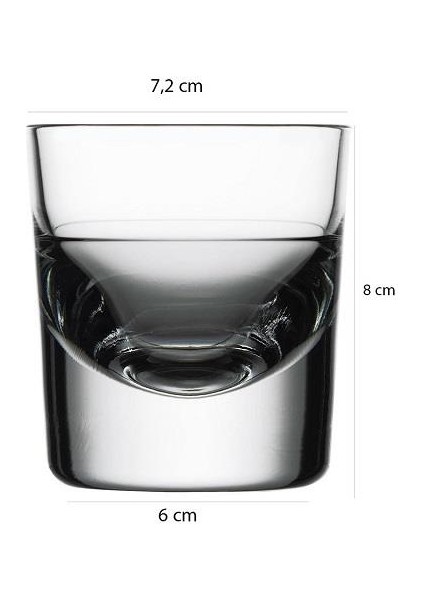 52783 Grande Viski Bardağı 6'lı