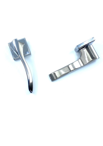 Bilecik Rozetli Kapı Kolu Nikel/inox (Yale) fiyatları
