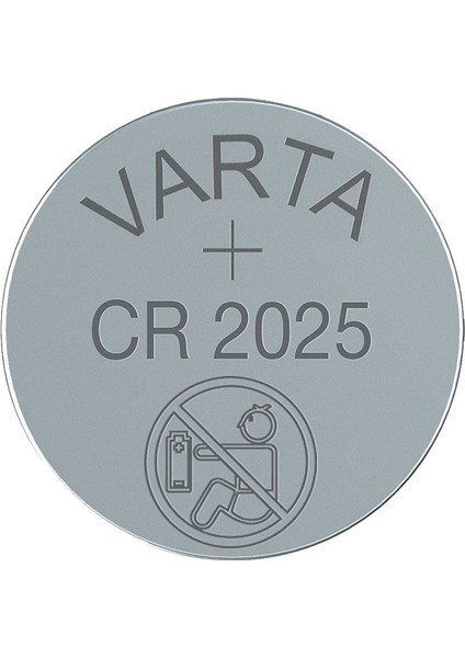 Cr 2025 3 Volt Tekli Lityum Pil
