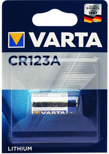 Cr 123A 3 Volt Lityum Pil Tekli