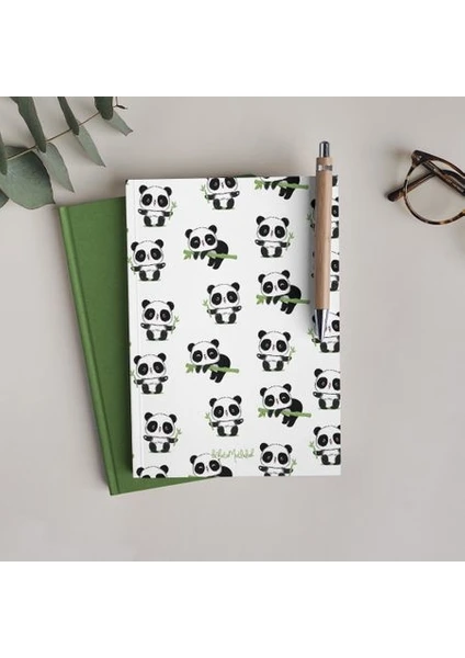 Panda Defter - Çizgisiz Defter Serisi - N042