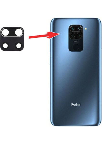 Xiaomi Redmi Note 9 Uyumlu Kamera Camı