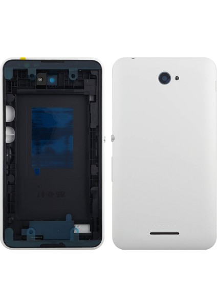 Sony Xperia E4 Uyumlu Kasa (Beyaz) VR-5817