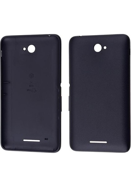 Sony Xperia E4 Uyumlu Batarya Kapağı (Siyah) VR-11991