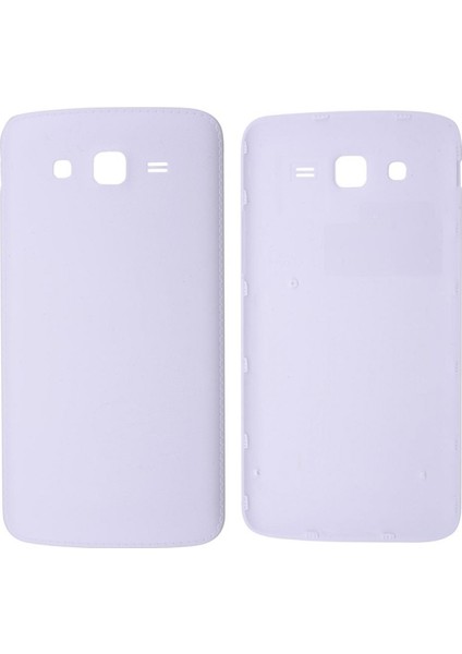 Samsung Galaxy G7100 Grand 2 Uyumlu Batarya Kapağı (Beyaz) VR-5966