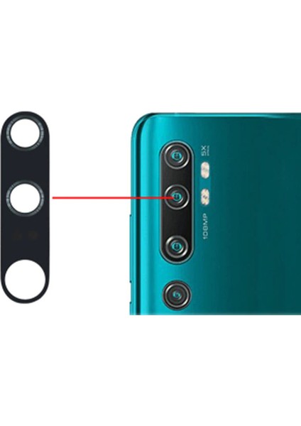 Mi Note 10 Uyumlu Kamera Camı