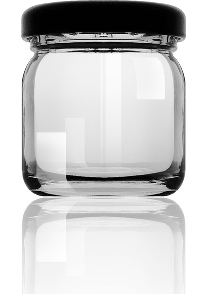 40 cc Cam Kavanoz Kapaklı 30 Adet