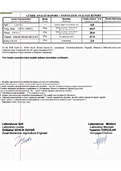 Toru Bahçe Leonardit Organik Toprak Düzenleyici  Ph 3-5 Arası    5 kg