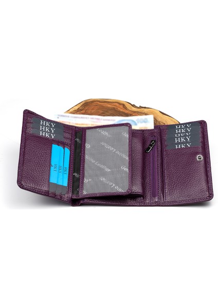 Orta Boy Çok Kullanışlı Hakiki Deri Kadın Cüzdan modelleri