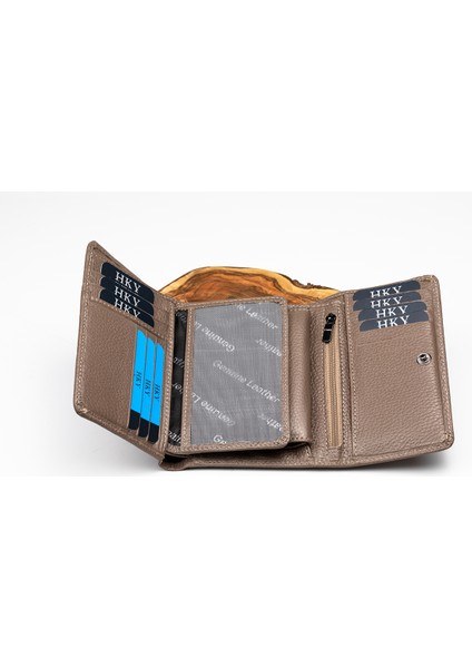 Orta Boy Çok Kullanışlı Hakiki Deri Kadın Cüzdan fiyatları