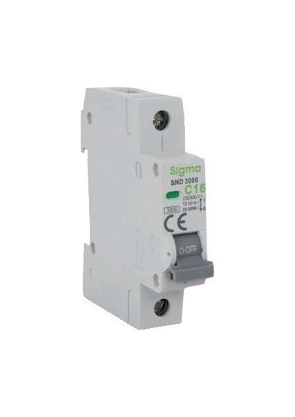 1*25A 3ka C Tipi W Otomatik Sigorta Sigma