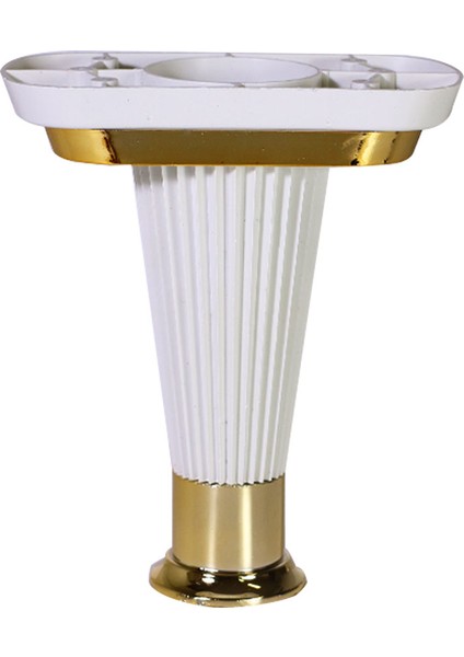 Mobilya Kanepe Koltuk Puf Sehpa Ayağı Beyaz Gold Baza Ayakları 15 cm (4 Adet) indirimleri