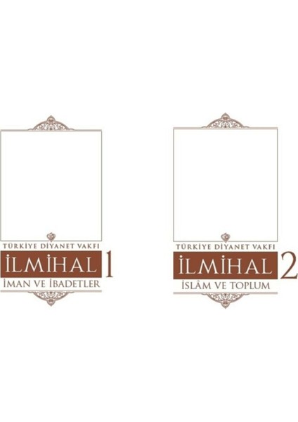 Islam Ilmihali 2 Cilt Takım - (Iman ve Ibadetler / Islam ve Toplum)