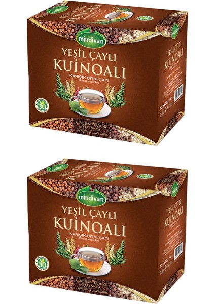 Yeşil Çaylı Kuinoalı Bitki Çayı