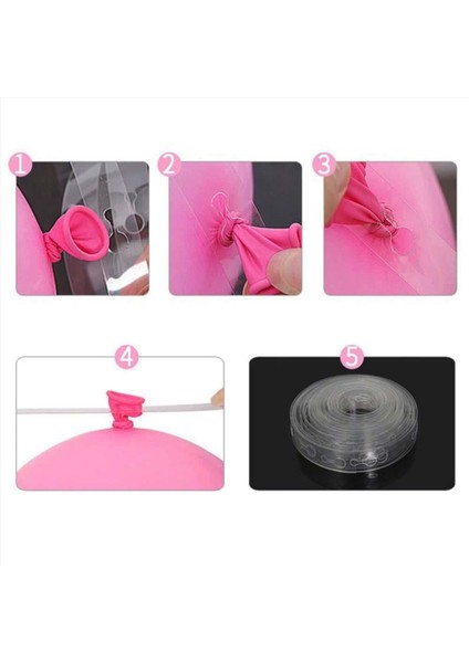 Balon Zinciri 5 Metre - Doğum Günü Organizasyon Dekorasyonu fiyatları