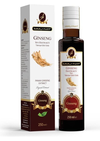 Ginseng Sıvı Ekstraktı 250 ml