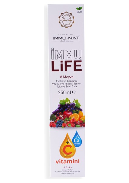 Immu Life 8 Meyve Karışımlı Ekstrakt