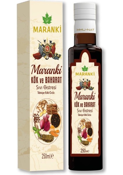 Kök ve Baharat Sıvı Ekstraktı 250 ml