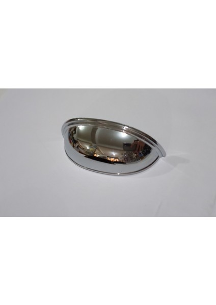 64MM Lüks Çanak Sandal Gizli Kulp Krom