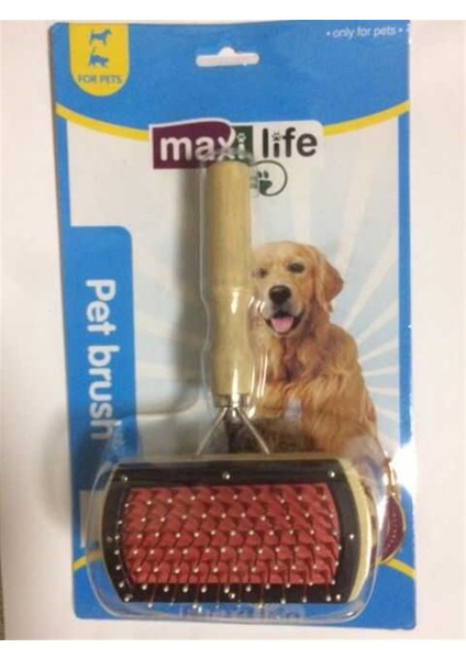 LD30 Kedi Köpek Çift Taraflı Top Başlı Tarak 17X10 cm