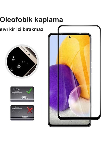 Samsung Galaxy A52 Kırılmaz Cam 5d Tam Kaplayan Temperli Ekran Koruyucu