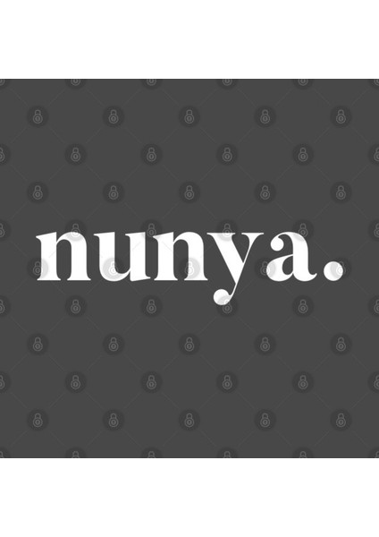 Nunya Kupa Bardak