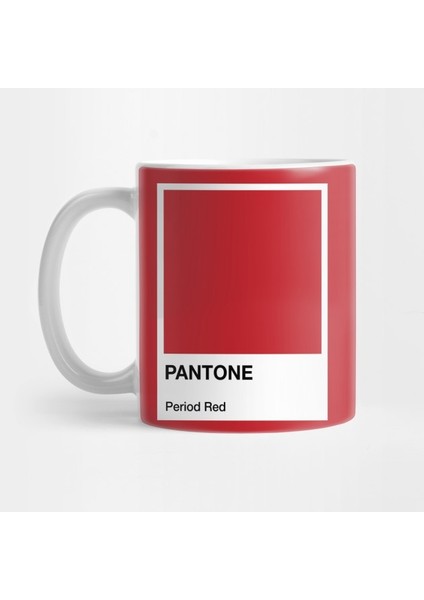 Pantone - Period Red Kupa Bardak