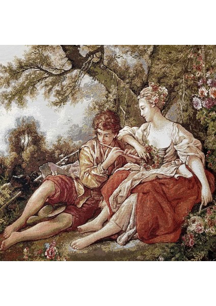 Figüratif Seri-25 Dokuma Goblen Kumaş-Romeo&juliet3