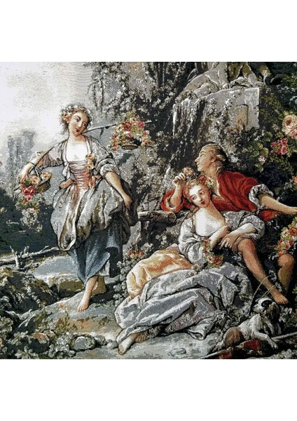 Figüratif Seri-28 Dokuma Goblen Kumaş-Romeo&juliet6