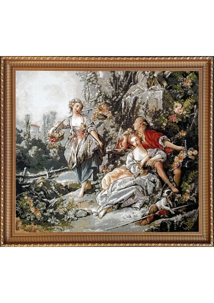Figüratif Seri-28 Dokuma Goblen Kumaş-Romeo&juliet6