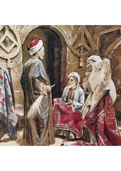 Osmanlı Serisi-4 Dokuma Goblen Tablo-Halıcı-2