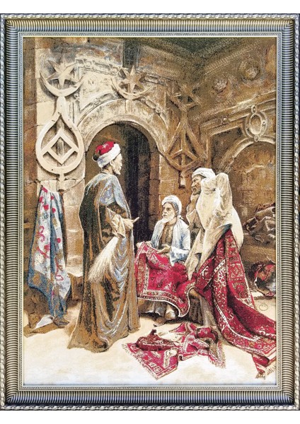 Osmanlı Serisi-4 Dokuma Goblen Tablo-Halıcı-2