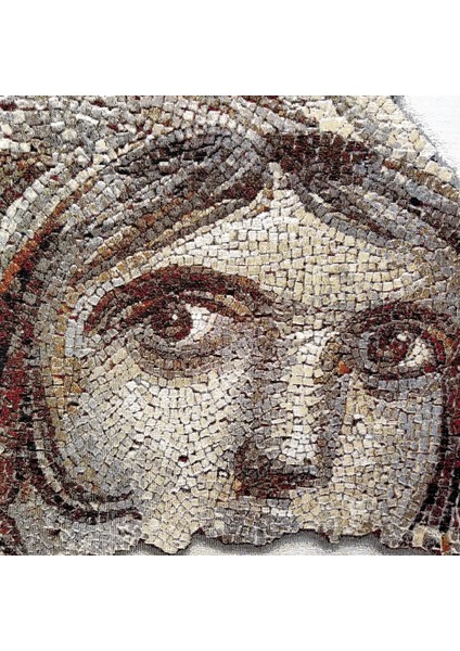 Sanatsal Seri-5 Dokuma Goblen Tablo-Zeugma Mozaik Çingene Kızı