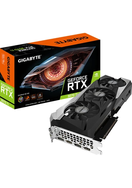 Geforce Rtx 3070 Ti 8gb Oc 256BIT GDDR6X Pcı-Express 4.0 Ekran Kartı (GV-N307TGAMING Oc-8gd)