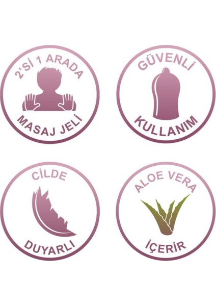 Play & Masaj Jeli Aloe Vera, 200 ml x 2