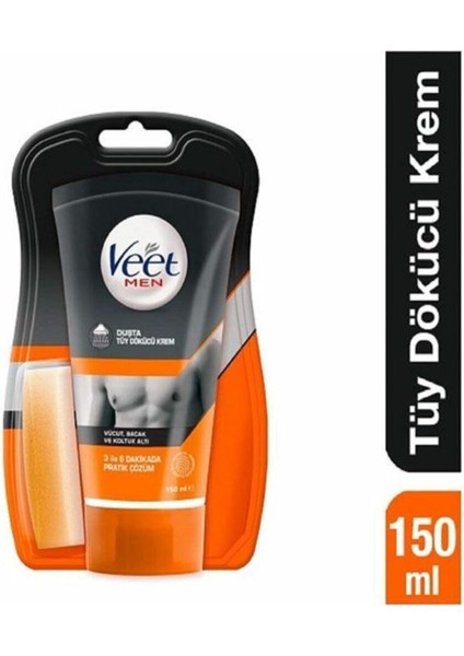 Veet Men Men Erkeklere Özel Duşta Tüy Dökücü Krem - 150 ml