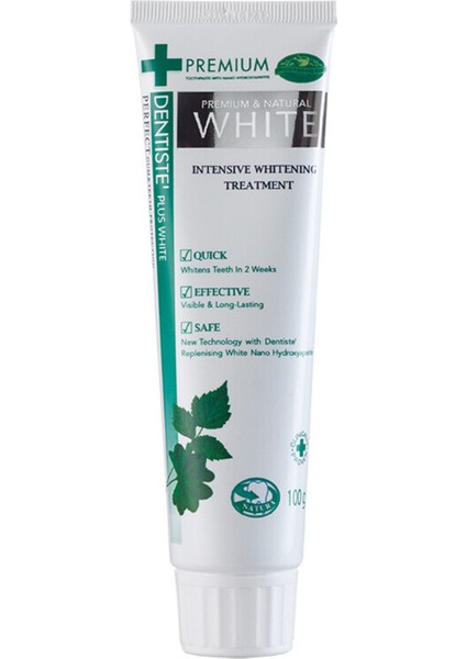 Plus White Doğal Beyazlık Sağlayan Komple Bakım Diş Macunu 100 gr
