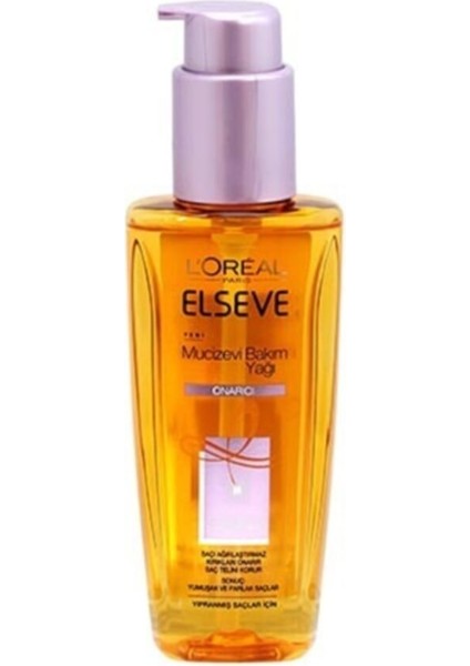 Yıpranmış Saçlar Için Mucizevi Saç Bakım Yağı 100ML Onarıcı