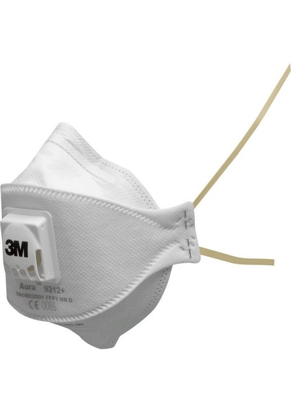 9312A Aura Ffp1 Maske Partikül Solunum Maskesi, Valfli, 9312+