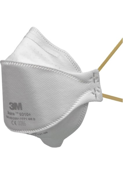 9310A Aura Ffp1 Maske Partikül Solunum Maskesi, Valfsiz, 9310+ Paket Içi 20 Adet