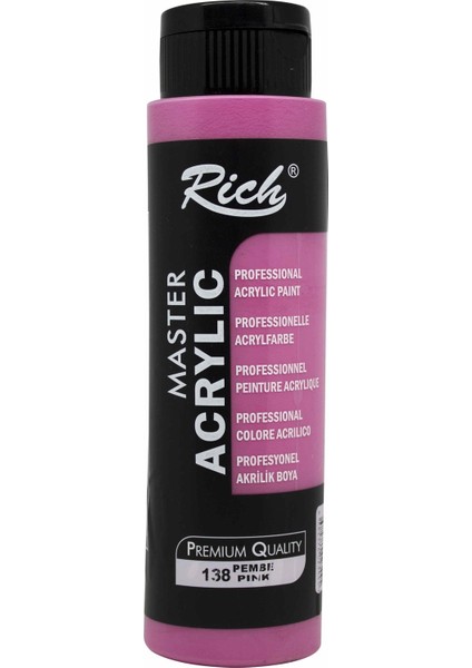 Akrilik Boya 500 cc Pembe 138