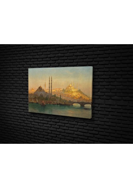 Ernst Karl Eugen- The Suleymaniye Mosque Kanvas Tablo