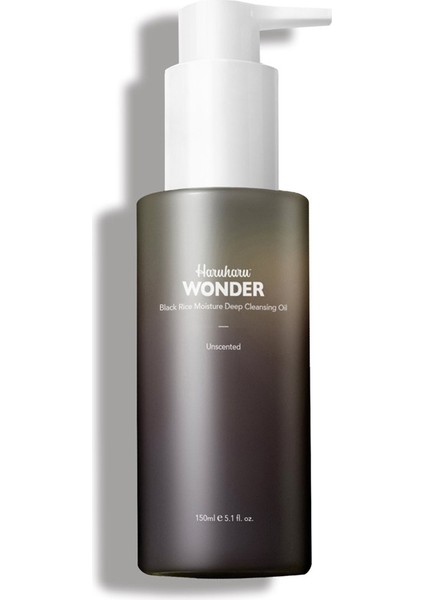 Haruharu Black Rice Moisture Deep Cleansing Oil - Parfümsüz Yağ Bazlı Temizleyici 150ML