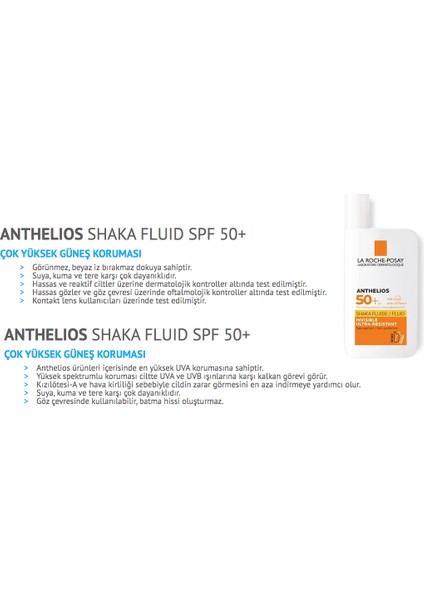 Yüz Için Çok Yüksek Uva Korumalı Güneş Koruyucu 50 ml + Anthelios Parlama Karşıtı Güneş Kremi SPF50 Mist 75 ml + Termal Su 50 ml