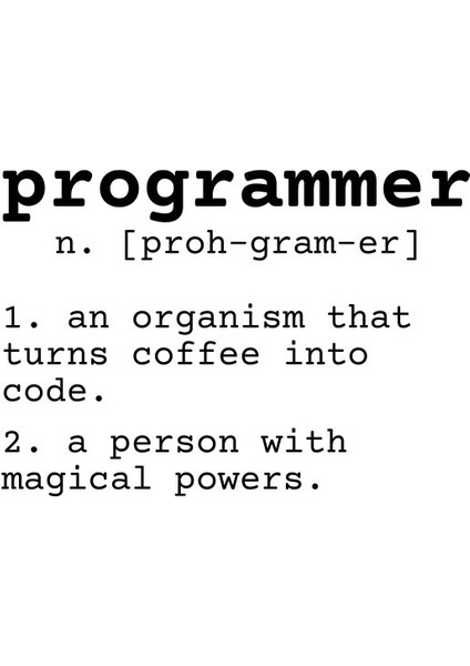 Programmer Meaning Kupa Bardak