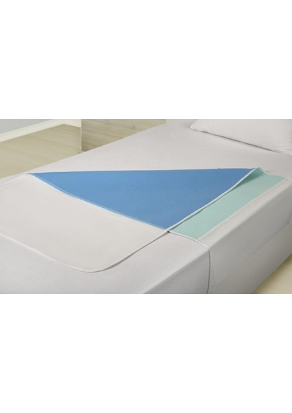 Abso 4 Katlı Yıkanabilir Emici ve Sıvı Geçirmez Kanatlı Hasta Altı Pedi( 85X90 Cm)