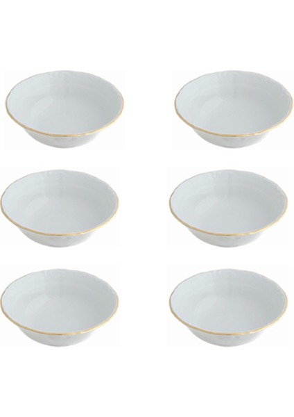 Altın Yaldız Kase 6'lı Set 13 cm