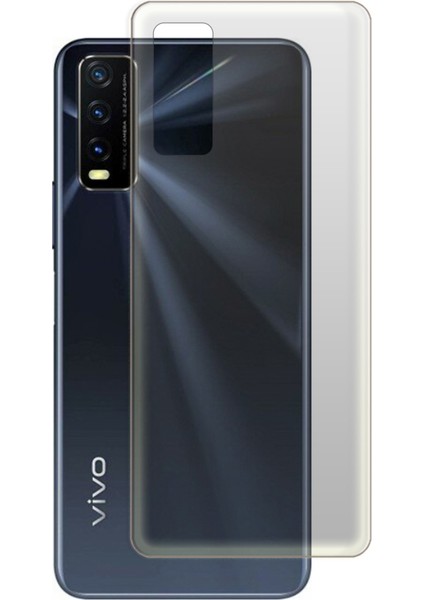 Vivo Y20 Full Arka Kaplama Tpu Soft Koruma Filmi
