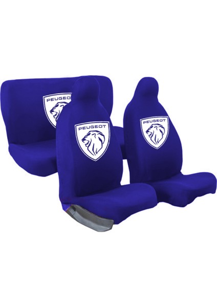 Peugeot 206 Koltuk Kılıfı Penye 4 Parça Set